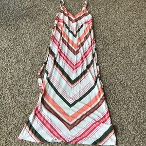 Long maternity dress